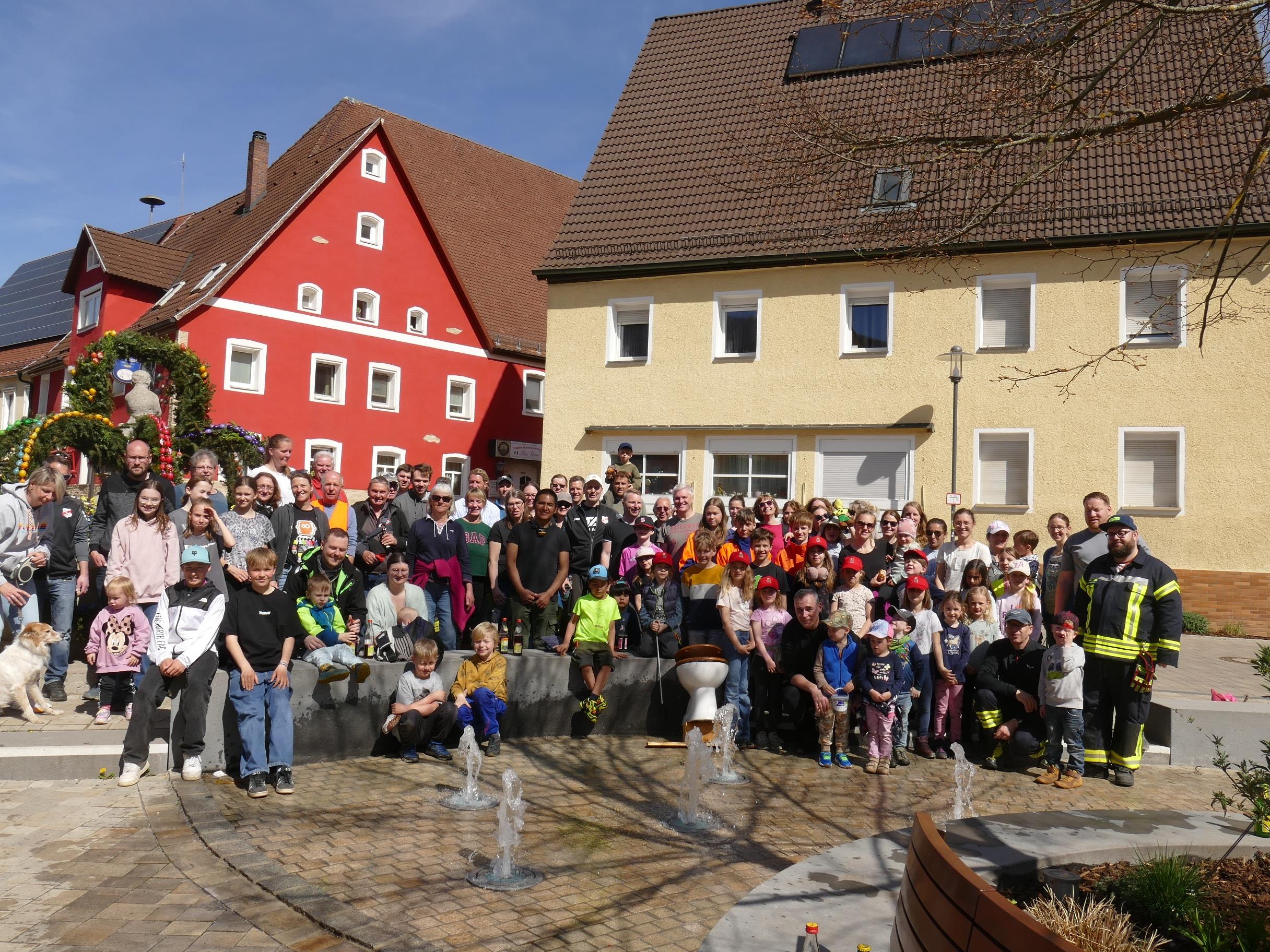 Frühjahrsputz in der Gemeinde Happurg