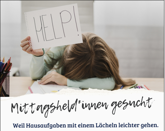 Mittagsheld*innen gesucht!